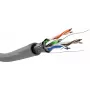Cavo di rete Goobay CAT 5e F/UTP grigio 100m