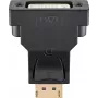 Adattatore DisplayPort/DVI-D Goobay 1.1 placcato oro nero