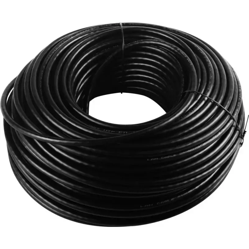 Cavo di rete Goobay 94399 U/UTP Cat6 305 m nero