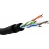 Cavo di rete Goobay 94399 U/UTP Cat6 305 m nero