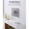 Goobay TV EasyFlex M Supporto a parete inclinabile, nero (51893)