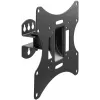 Goobay TV EasyFlex M Supporto a parete inclinabile, nero (51893)
