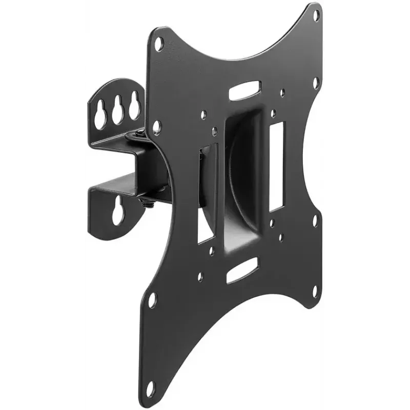 Goobay TV EasyFlex M Supporto a parete inclinabile, nero (51893)