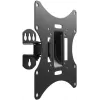 Goobay TV EasyFlex M Supporto a parete inclinabile, nero (51893)