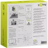 Goobay TV EasyFlex M Supporto a parete inclinabile, nero (51893)