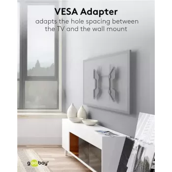 Adattatore VESA per supporto da parete TV Goobay 60134