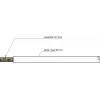 Goobay CAT 6 U/UTP Cavo di rete 94965, 100 m, bianco