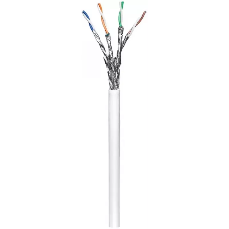 Cavo di rete Goobay 94218 RJ45 Cat6 305 m bianco