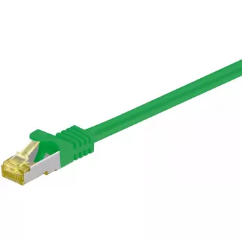 Cavo di rete Goobay RJ45 cavo patch CAT 6A S/FTP RJ-45 Cat7 5m verde
