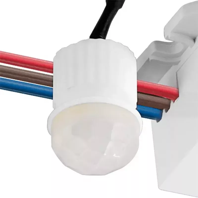 Sensore PIR Goobay bianco per montaggio a soffitto rilevamento 360° portata 6m per interni