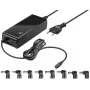 Goobay 81 W Alimentatore per notebook, nero, 1,6 m, USB e 8 adattatori DC inclusi