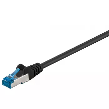 Cavo di rete Goobay 93664 RJ-45 Cat6a 0,5 m nero