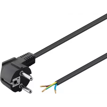 Cavo Schuko angolare Goobay 93976 1,5 m nero