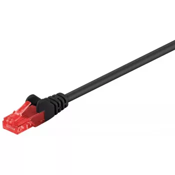 Cavo di rete Goobay CAT 6 patch RJ-45 Cat6 10 m nero