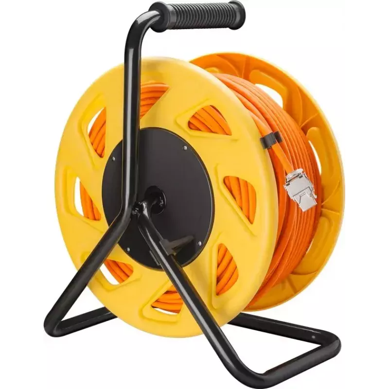 Cavo di rete Goobay Portable RJ45 50 m Cat7a arancione
