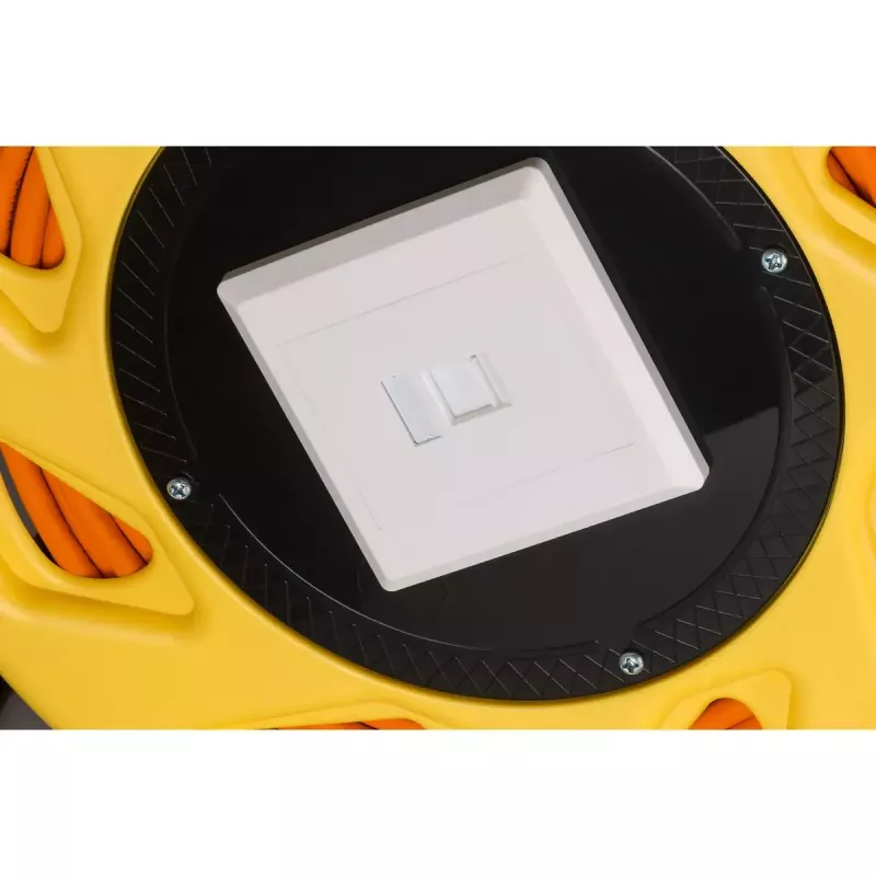 Cavo di rete Goobay Portable RJ45 50 m Cat7a arancione