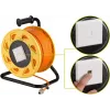 Cavo di rete Goobay Portable RJ45 50 m Cat7a arancione
