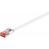 Cavo di rete Goobay 94913 RJ-45 Cat6 0,25 m bianco