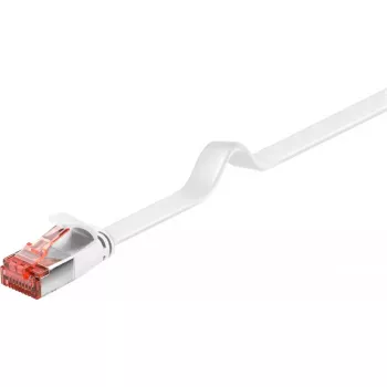 Cavo di rete Goobay 94913 RJ-45 Cat6 0,25 m bianco