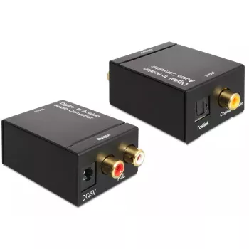 Convertitore audio DeLOCK 62444 nero