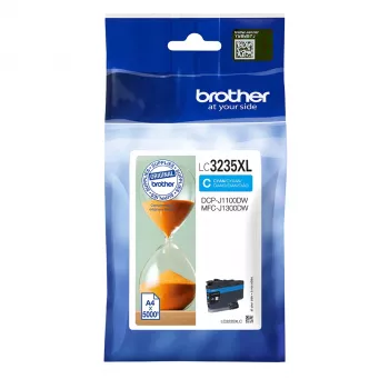 Cartuccia d'inchiostro Brother LC3235XLC 1 pz. originale alta (XL) resa ciano