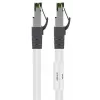 Cavo di rete Goobay cavo patch CAT 8.1 RJ-45 Cat8.1 1 m bianco