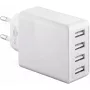 Caricabatterie da interno Wentronic 44962 universale bianco 4 porte USB 5V