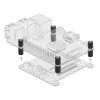 Distanziale M2,5 esagono cavo interno 10 mm nero 4 pezzi DeLOCK 60243