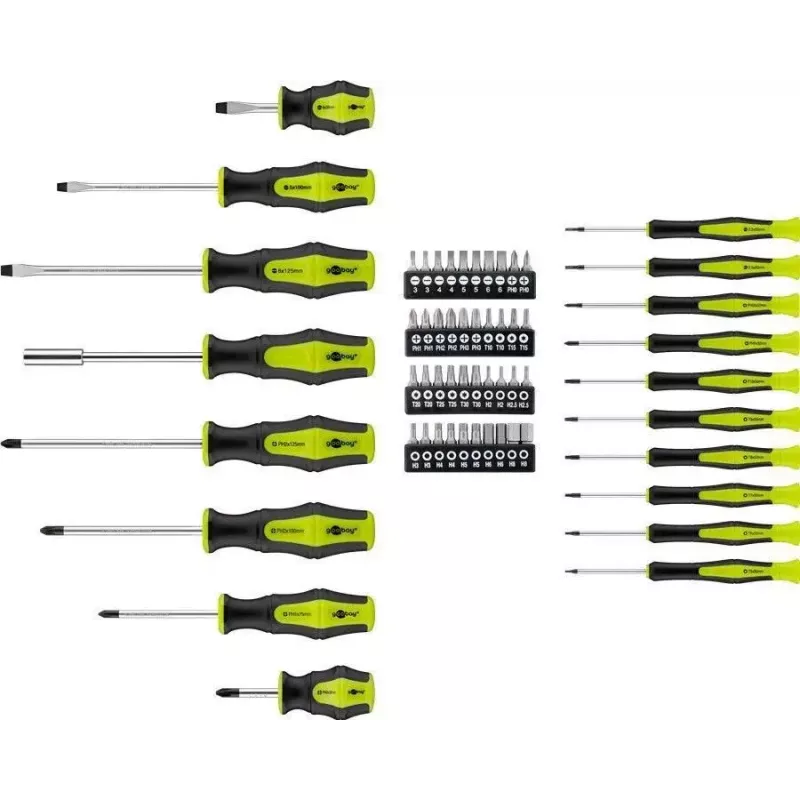 Set di cacciaviti manuali Goobay 74005 cacciaviti standard