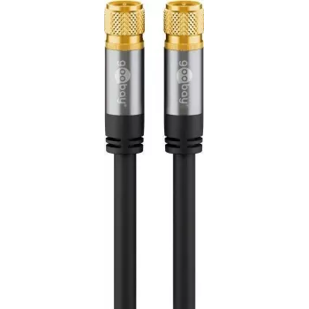 Cavo coassiale Wentronic 70664 2 m F nero