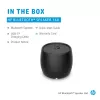 HP Black Speaker Bluetooth 360, cavo e wireless, altoparlante mono portatile, nero, cilindro, tasti, universale