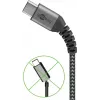 Cavo USB Wentronic 49295 USB 2.0 0,5 m USB C USB A nero grigio