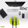 Cavo USB Wentronic 49295 USB 2.0 0,5 m USB C USB A nero grigio