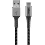 Cavo USB Wentronic 49295 USB 2.0 0,5 m USB C USB A nero grigio