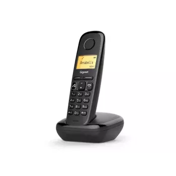 Telefono analogico/DECT Gigaset A270A identificatore chiamante nero microtelefono cordless