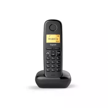 Telefono analogico/DECT Gigaset A270A identificatore chiamante nero microtelefono cordless