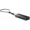 HP USB-C Travel Hub G2, con filo, USB 3.2 Gen 1 (3.1 Gen 1) Type-C, nero, Cina, Windows 10, 107 mm