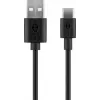 Set caricabatterie Goobay USB-C 5W con cavo 1m nero