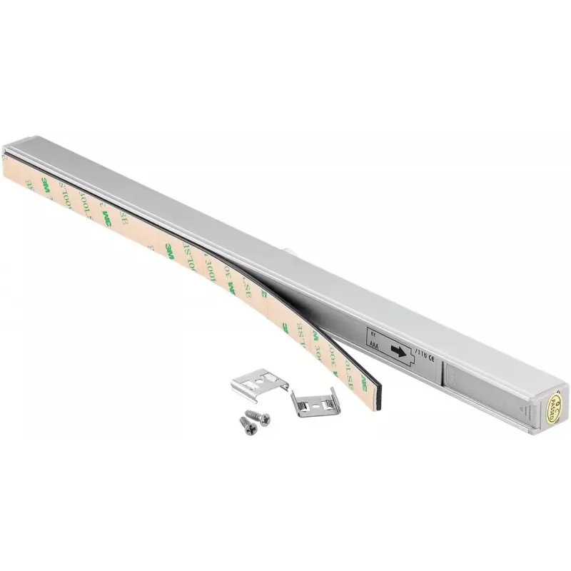 Lampada LED da sottopensile Goobay con sensore di movimento argento 20 sorgenti luminose
