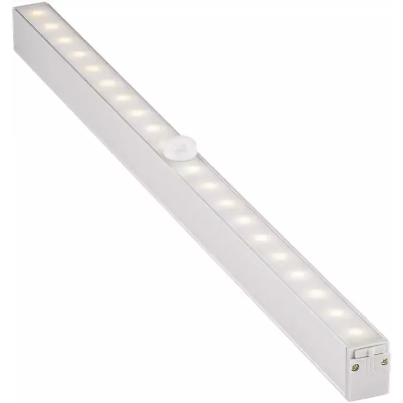 Lampada LED da sottopensile Goobay con sensore di movimento argento 20 sorgenti luminose