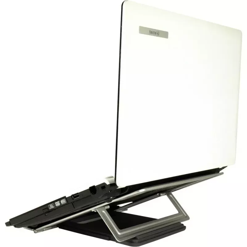 Supporto per laptop Inter-Tech NBS-100 nero argento