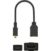 Goobay Wentronic 58683 adattatore da Micro HDMI (tipo D) a HDMI (tipo A)
