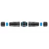 Goobay CAT 6A Giunto per cavo patch RJ45 da esterno IP68 nero
