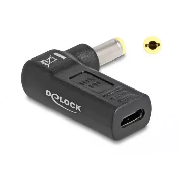 Punta di alimentazione per laptop DeLOCK 60011 Adattatore USB-C su 5,5 x 2,5 mm 19V 3A