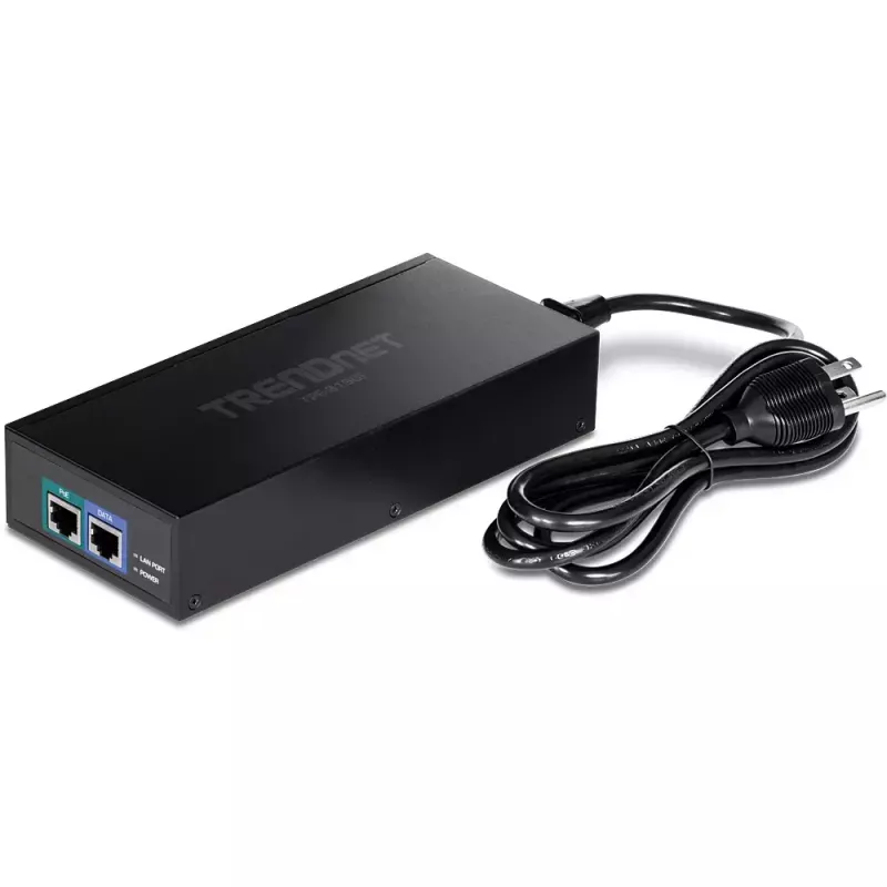 Trendnet TPE-319GI Iniettore PoE++ 10G 10 Gigabit Ethernet nero
