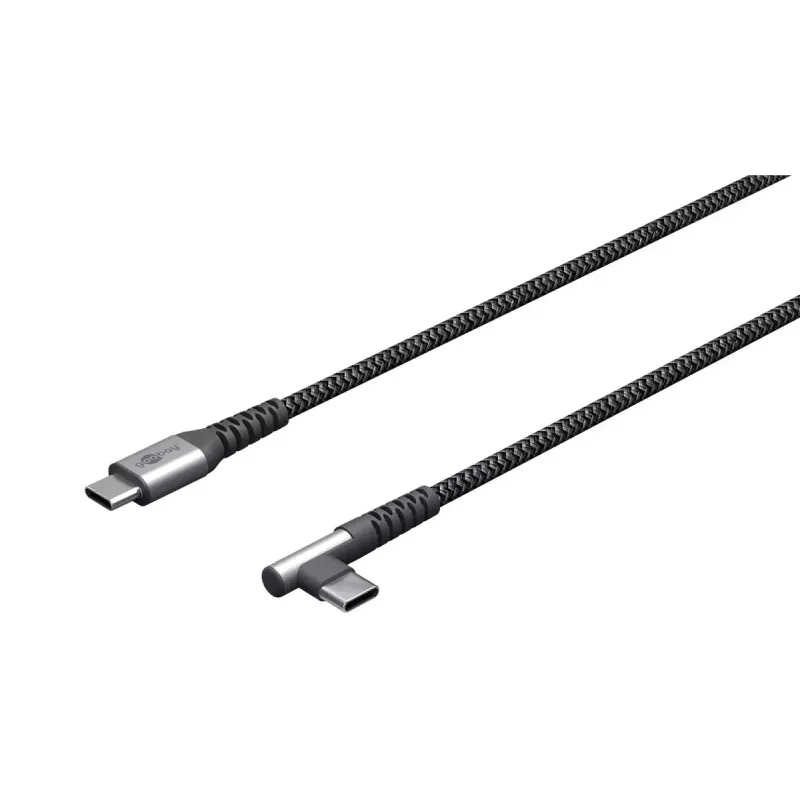 Cavo USB Goobay USB 2.0 2 m USB-C nero/grigio