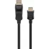 Cavo adattatore DisplayPort-HDMI Goobay 1 m DisplayPort HDMI Type-A