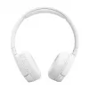Cuffie JBL Tune 670 NC con filo e wireless con archetto per chiamate/musica USB Type-C Bluetooth bianche