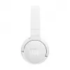 Cuffie JBL Tune 670 NC con filo e wireless con archetto per chiamate/musica USB Type-C Bluetooth bianche