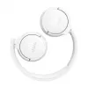 Cuffie JBL Tune 670 NC con filo e wireless con archetto per chiamate/musica USB Type-C Bluetooth bianche